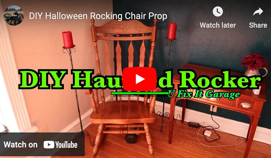 Haunted Rocking Chair Tutorial