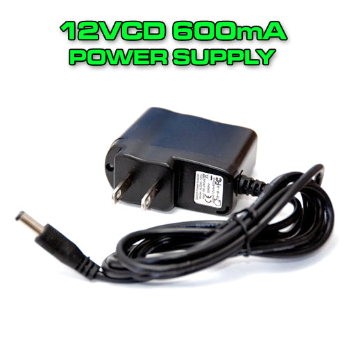12VDC 600mA Power Supply