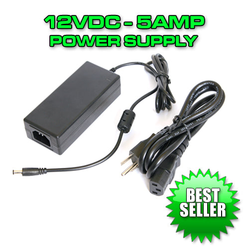 12VDC 5Amp Power Supply