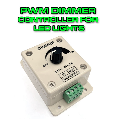 PWM Dimmer Controller For LED Lights