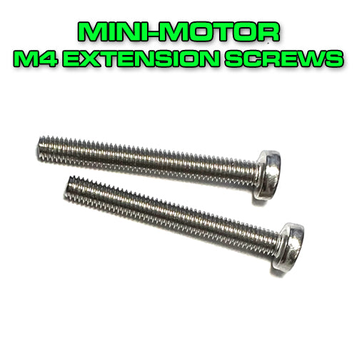 Mini-Motor M4 Shaft Extension Screws