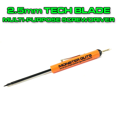 2.5mm Tech Blade w/ Phillips Top Screwdriver